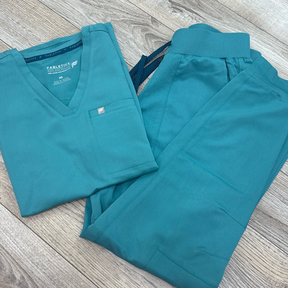 Jogger Scrub Set Teal